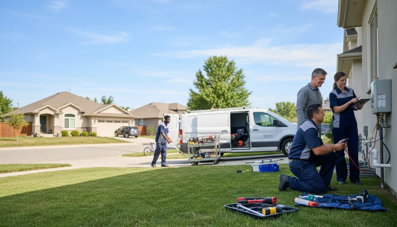 Tankless water heater service in Holden, UT